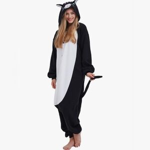 Funziez! Size Xl Black Cat Union Suit